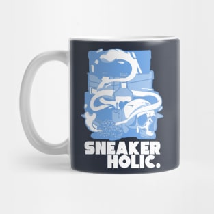 Sneaker Holic University Blue Mug